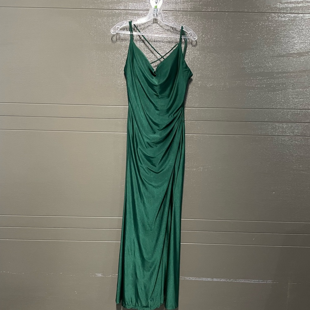 Like New! Worn Once! May Queen Green Prom Dress